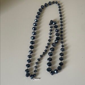 Kenneth Cole New York Shimmering Black Necklace